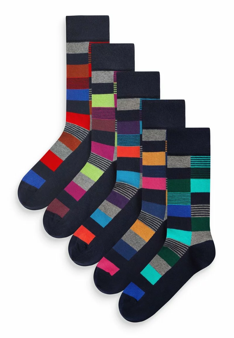 Next Herren 5 PACK - Socken - Navy Blue 1 Next Herren 5 PACK - Socken - Navy Blue