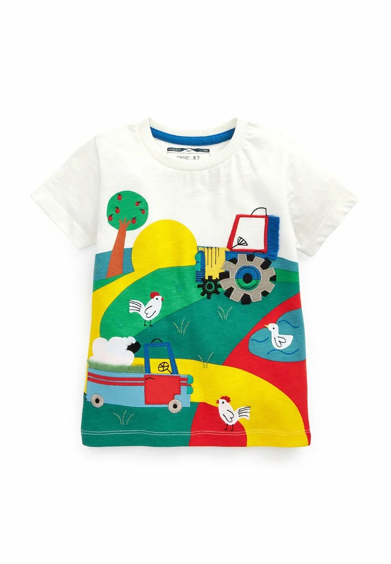 Next Kinder T-Shirt Print - White 1 Next Kinder T-Shirt Print - White