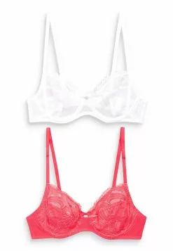 Next Damen NON PAD 2 PACK - Balconette BH - Pink White -Next Großes Kaufhaus 6d1c2186ab1e4eb29aea4bd87dbef208