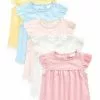 Next BABY 5 PACK - T-Shirt Basic - Pink | Kinder