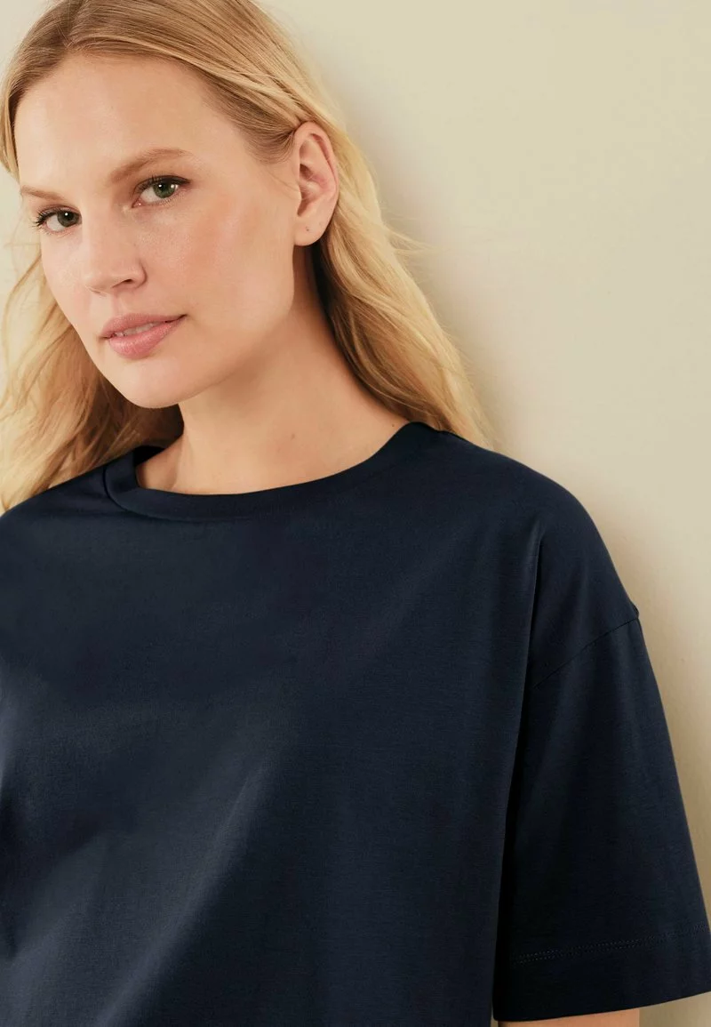 Next Damen BOXY RELAXED FIT - T-Shirt Basic - Dark Blue 3 Next Damen BOXY RELAXED FIT - T-Shirt Basic - Dark Blue – Bild 3