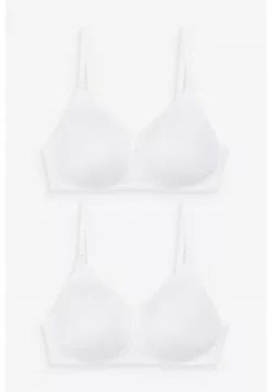 Next Damen 2 PACK - Push-up BH - Off White