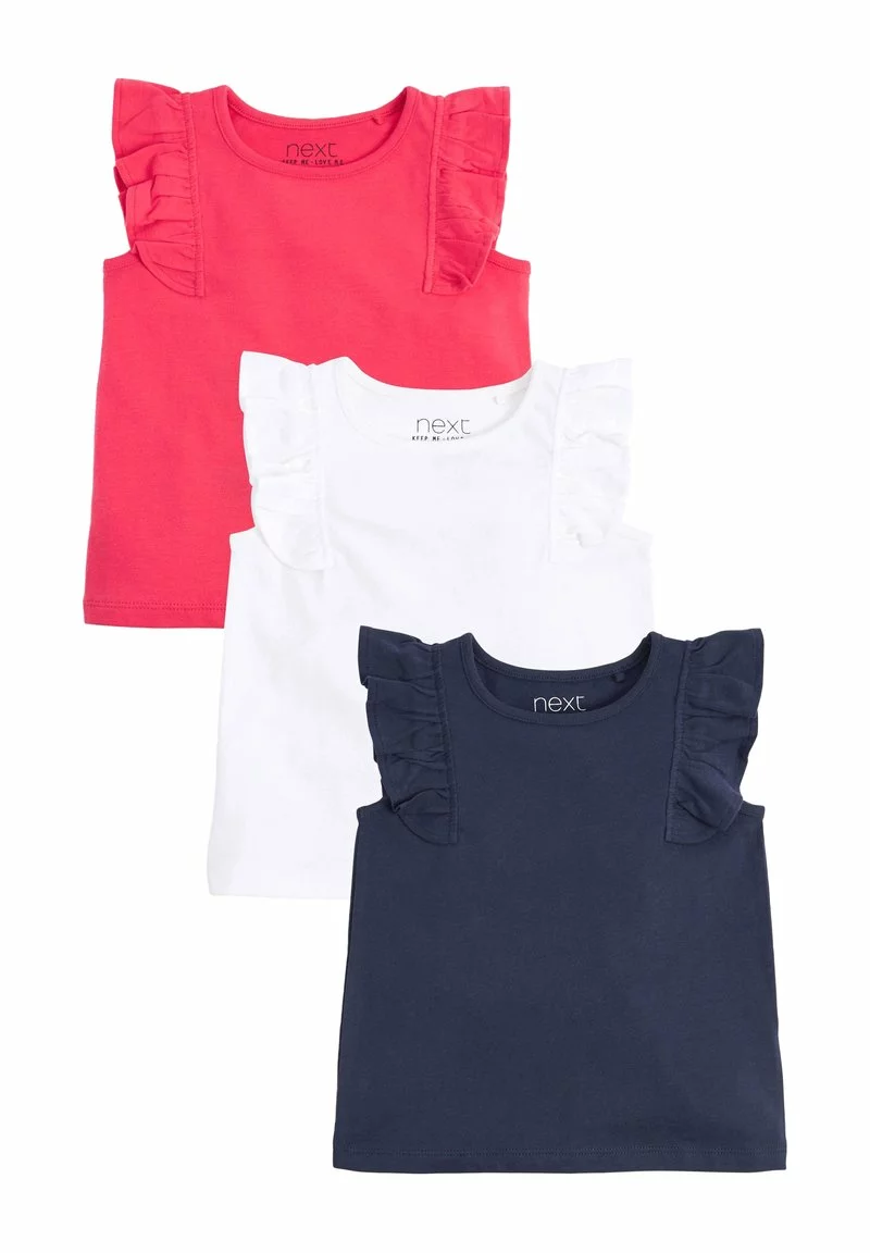 Next Kinder 3 PACK - Top - White Purple 1 Next Kinder 3 PACK - Top - White Purple