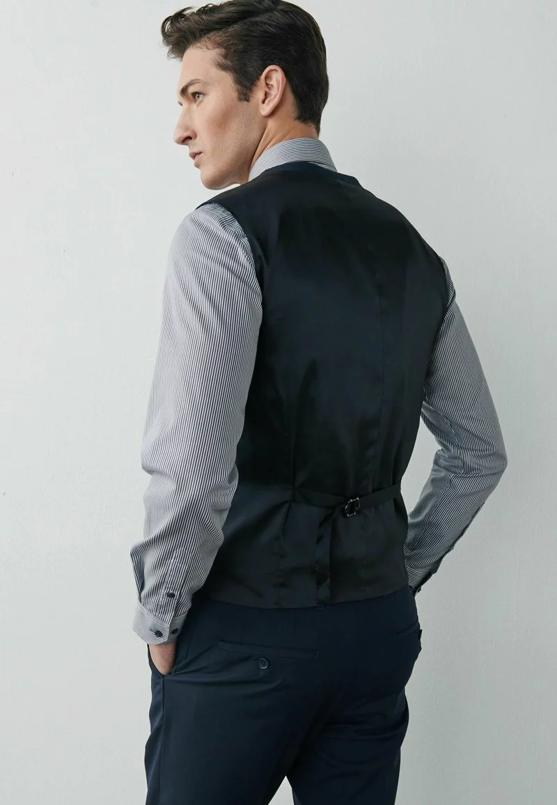 Next Herren MOTION FLEX - Anzugweste - Navy Blue 2 Next Herren MOTION FLEX - Anzugweste - Navy Blue – Bild 2