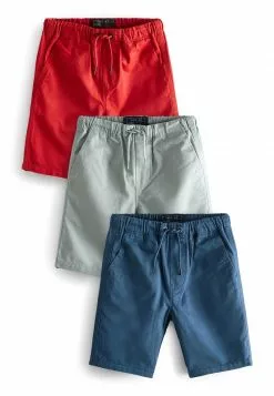 Next 3 PACK PULL-ON - Shorts - Red Blue | Kinder