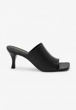 Next Damen Pantolette Hoch - Black