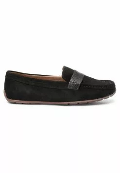 Next Damen FOREVER COMFORT DRIVER - Mokassin - Black Suede