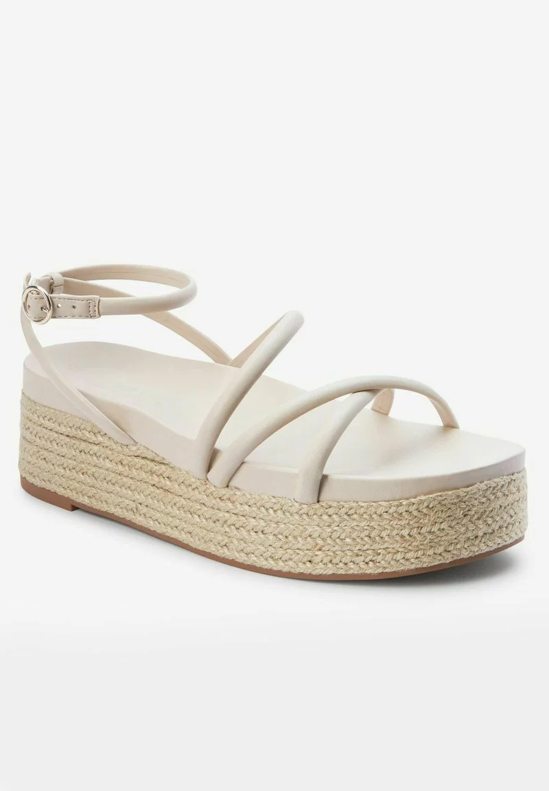 Next Damen Plateausandalette - White 2 Next Damen Plateausandalette - White – Bild 2