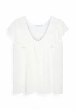 Next Damen T-Shirt Print - Ecru White -Next Großes Kaufhaus 6e987e386cce4e2093e2ed886f7a9c67
