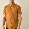 Next SHORT SLEEVE OXFORD - Hemd - Orange | Herren