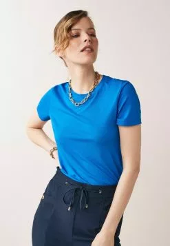 Next Damen T-Shirt Basic - Cobalt Blue