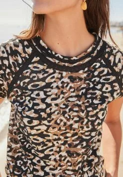 Next Damen BUBBLEHEM RAGLAN - T-Shirt Print - Brown Animal Print -Next Großes Kaufhaus 6eba960eb3274cd6b938a9faa9e98764