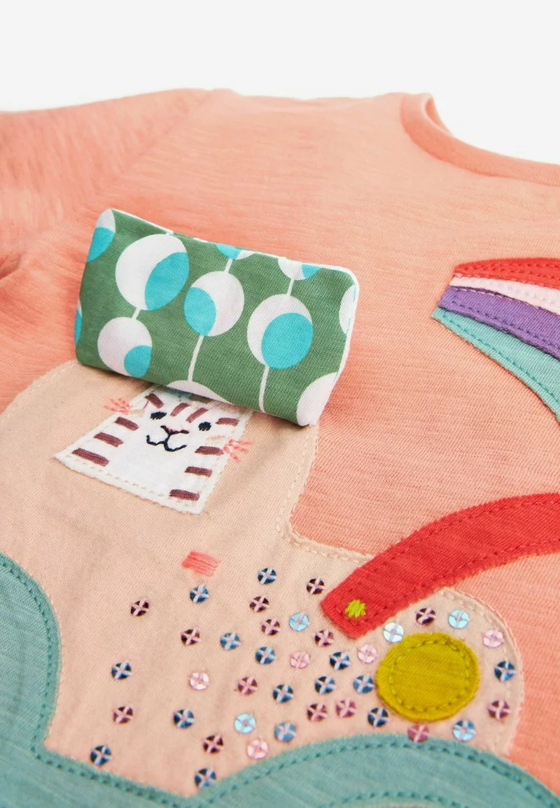 Next Kinder APPLIQUÉ - T-Shirt Print - Orange 4 Next Kinder APPLIQUÉ - T-Shirt Print - Orange – Bild 4