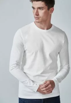 Next Herren Langarmshirt - White
