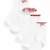 Next Kinder 5 PACK - Socken - White/red
