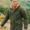 Next Herren Winterjacke - Khaki