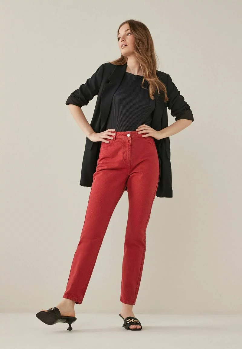Next Damen Jeans Slim Fit - Red 2 Next Damen Jeans Slim Fit - Red – Bild 2