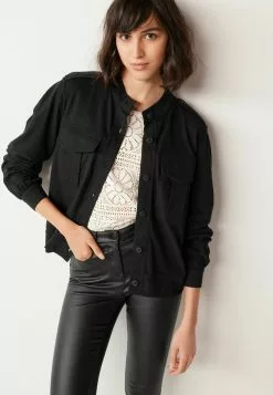 Next Damen SLUB UTILITY - Leichte Jacke - Black