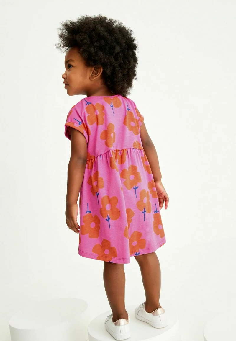 Next Kinder Jerseykleid - Pink 2 Next Kinder Jerseykleid - Pink – Bild 2