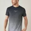 Next Herren T-Shirt Print - Black
