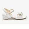 Next Kinder OCCASION GLITTER HEEL MARY JANE - Riemchenballerina - White