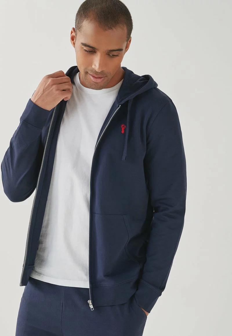Next Herren Sweatjacke - Dark Blue 1 Next Herren Sweatjacke - Dark Blue