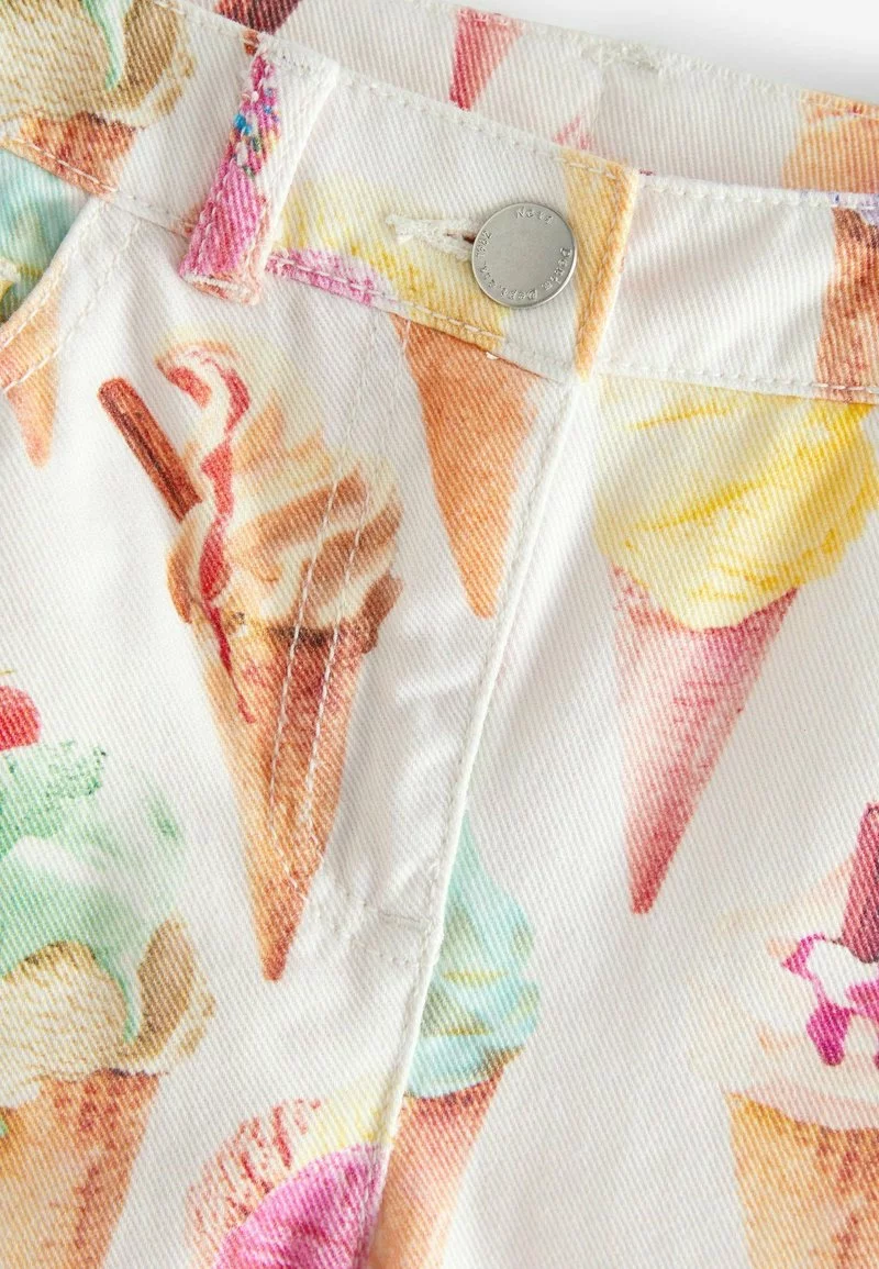 Next Kinder FRAYED HEM - Jeans Shorts - Multi Print 4 Next Kinder FRAYED HEM - Jeans Shorts - Multi Print – Bild 4