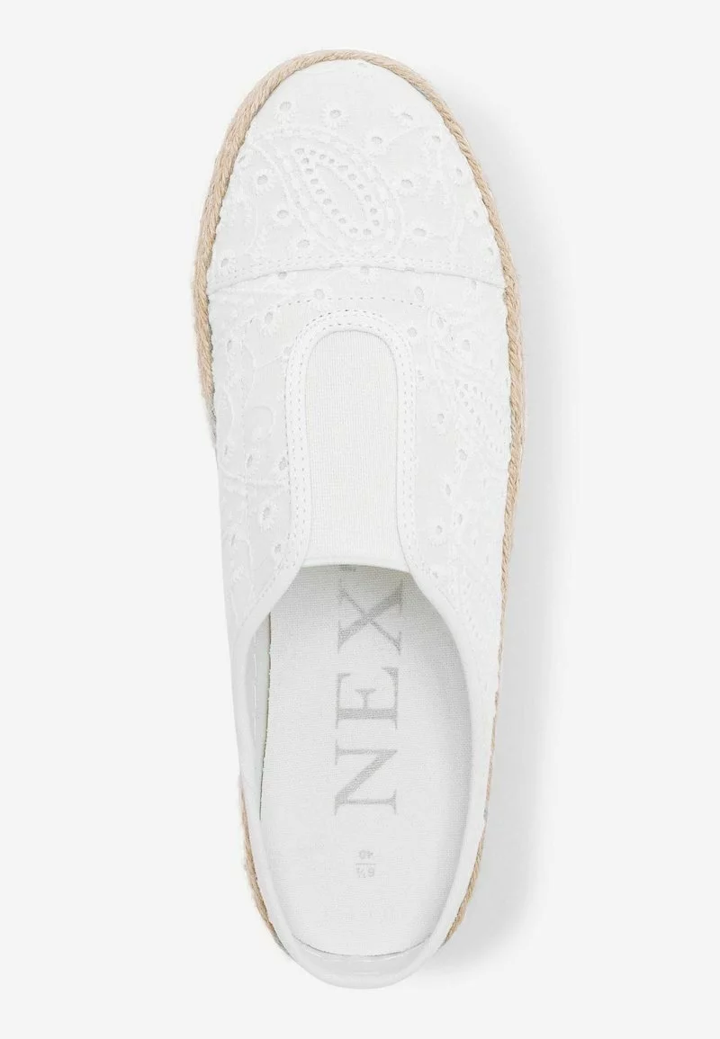 Next Pantolette Flach - White | Damen 3 Next Pantolette Flach - White | Damen – Bild 3