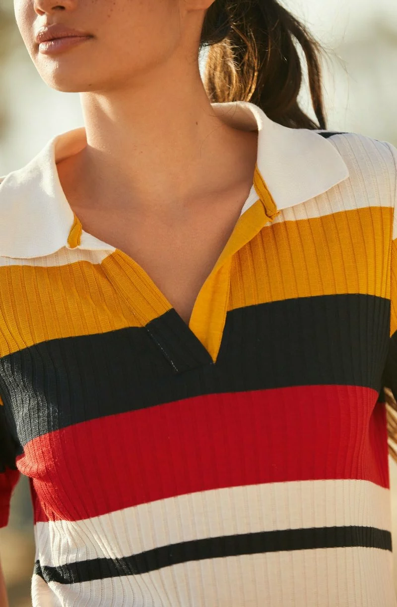 Next Damen GERIPPTES POLO-OBERTEIL - Poloshirt - Red 3 Next Damen GERIPPTES POLO-OBERTEIL - Poloshirt - Red – Bild 3