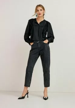 Next Damen Bluse - Black