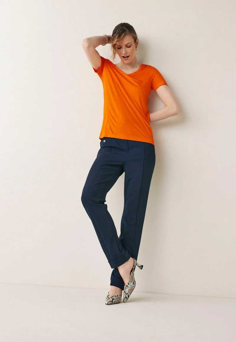 Next Damen SLOUCH - T-Shirt Basic - Orange 2 Next Damen SLOUCH - T-Shirt Basic - Orange – Bild 2