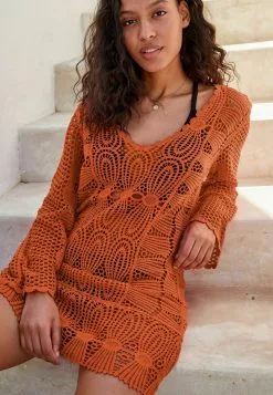 Next LONG SLEEVED CROCHET - Freizeitkleid - Rust Brown | Damen 8 Next LONG SLEEVED CROCHET - Freizeitkleid - Rust Brown | Damen -Next Großes Kaufhaus 744e486aa54b4ca0a25904704f8d1762