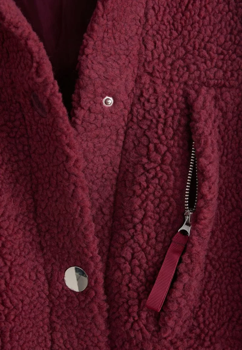 Next Damen BORG COATIGAN - Klassischer Mantel - Purple 1 Next Damen BORG COATIGAN - Klassischer Mantel - Purple