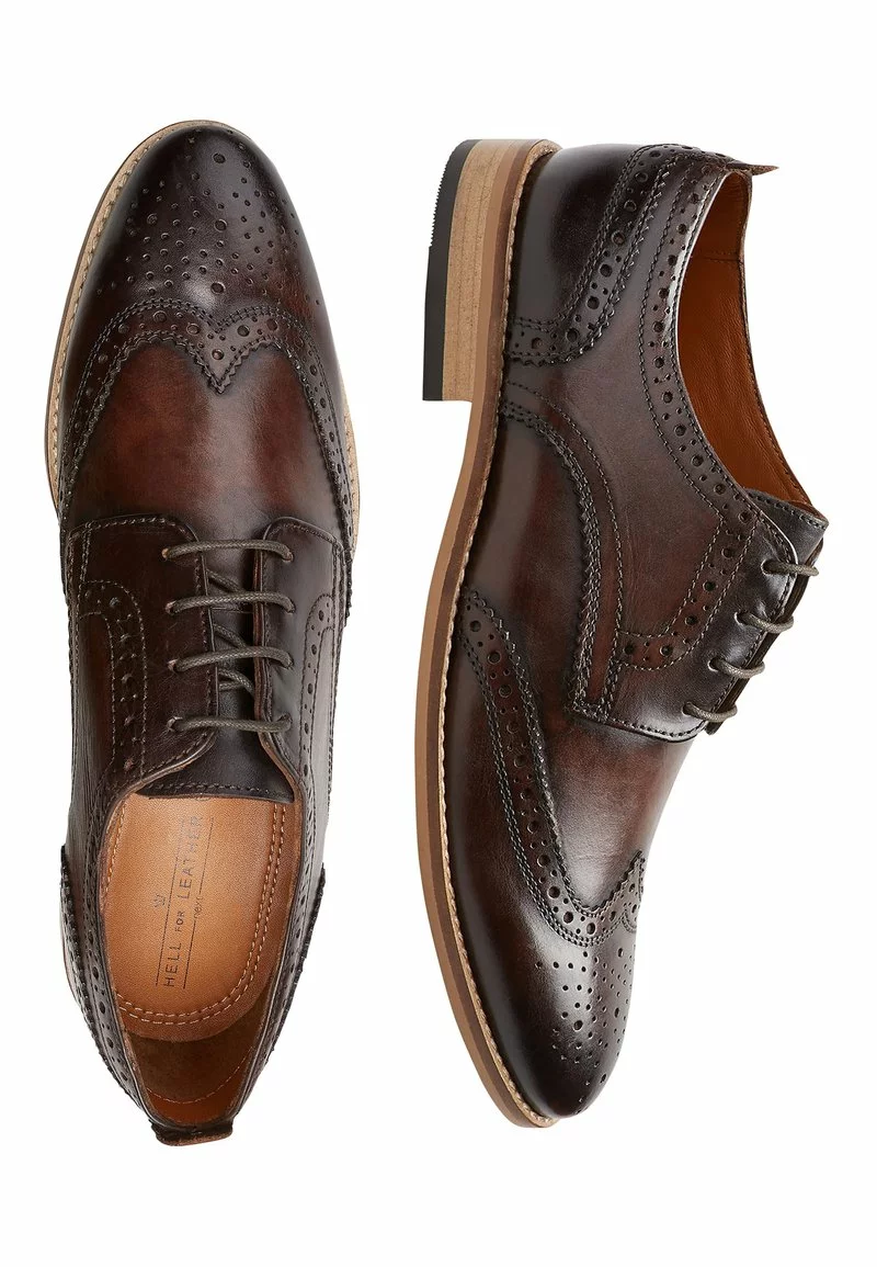 Next Herren CONTRAST - Schnürer - Mottled Brown 2 Next Herren CONTRAST - Schnürer - Mottled Brown – Bild 2