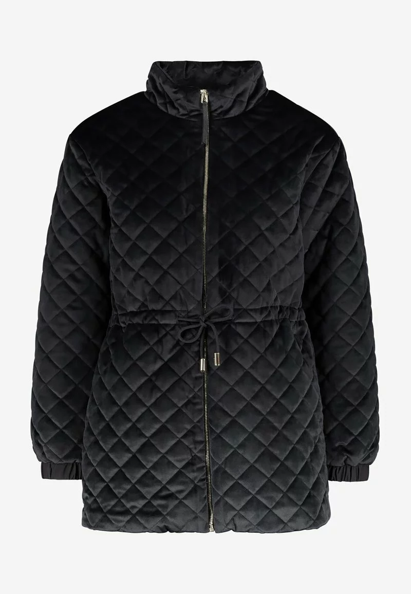 Next Damen QUILTED TIE FRONT - Kurzmantel - Black 5 Next Damen QUILTED TIE FRONT - Kurzmantel - Black – Bild 5