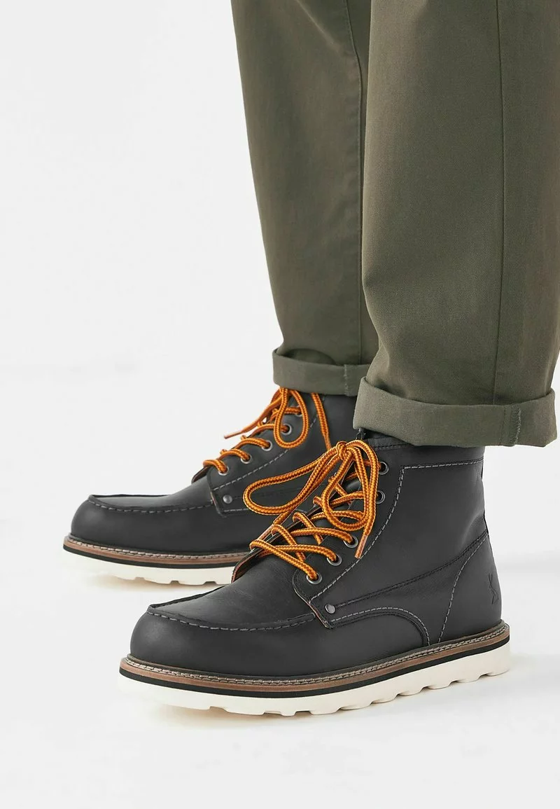 Next Herren Schnürstiefelette - Black 1 Next Herren Schnürstiefelette - Black