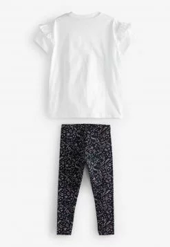 Next Kinder Leggings - Hosen - White Pink Fur Friend Graphic Print -Next Großes Kaufhaus 7546a9d8e0654c609fa456d19586e535