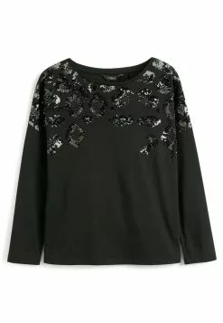 Next Damen LONG SLEEVE - Langarmshirt - Black 9 Next Damen LONG SLEEVE - Langarmshirt - Black -Next Großes Kaufhaus 755770645c00401ab7fb64905d860958