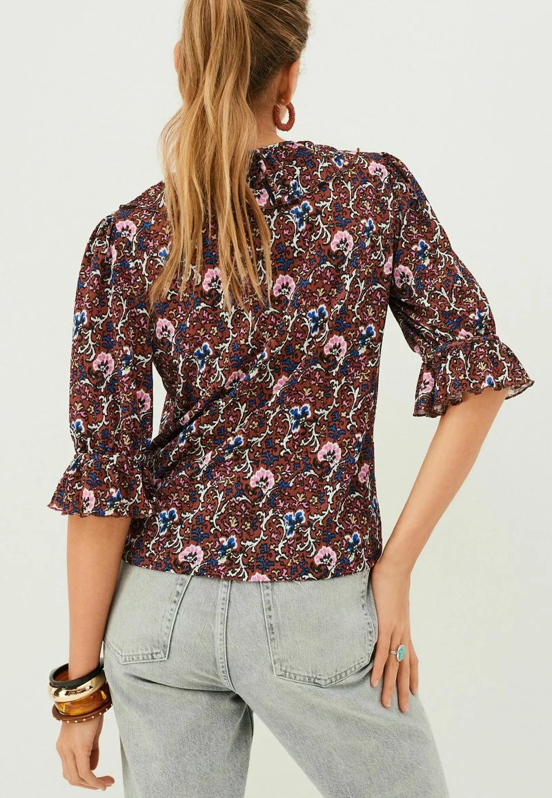 Next Damen SAVANNAH MILLER LONG SLEEVE - Bluse - Berry Red Floral 2 Next Damen SAVANNAH MILLER LONG SLEEVE - Bluse - Berry Red Floral – Bild 2