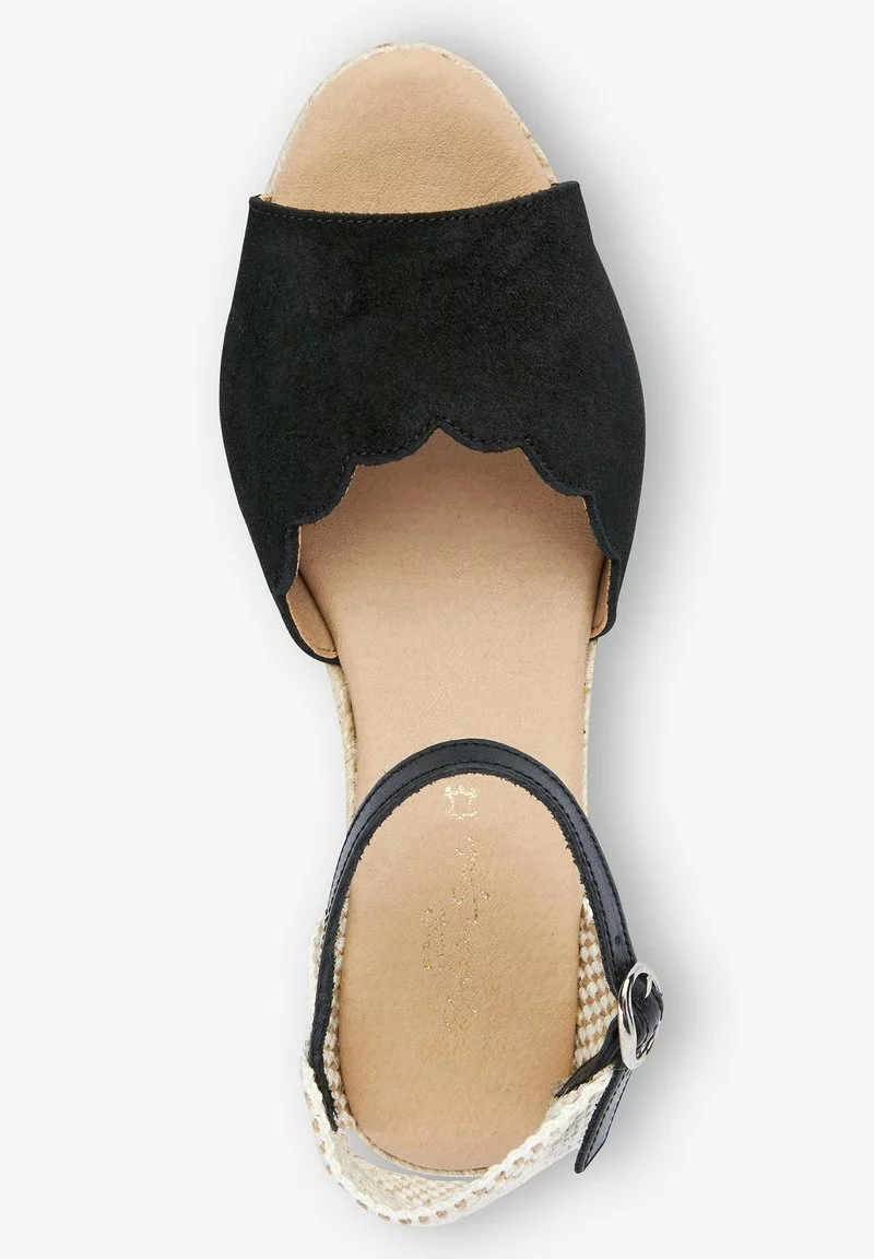 Next Damen SIGNATURE SCALLOPED - Keilsandalette - Black 5 Next Damen SIGNATURE SCALLOPED - Keilsandalette - Black – Bild 5