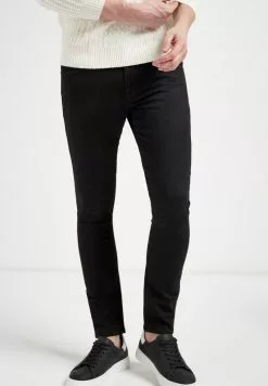 Next Herren Jeans Skinny Fit - Black