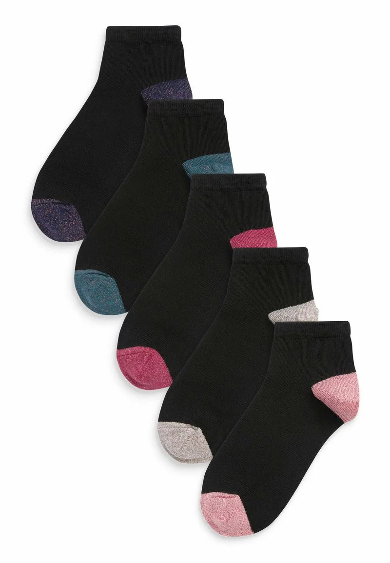 Next Damen SPARKLE 5 PACK - Socken - Black 1 Next Damen SPARKLE 5 PACK - Socken - Black
