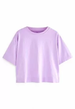 Next BOXY - T-Shirt Basic - Lilac Purple | Damen -Next Großes Kaufhaus 76bd689c8af4416abae66aac3c553049