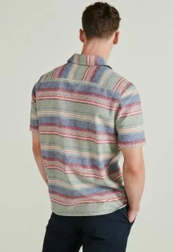 Next Herren SHORT SLEEVE STRIPE - Hemd - Green/pink 6 Next Herren SHORT SLEEVE STRIPE - Hemd - Green/pink -Next Großes Kaufhaus 770492b4c731452890547c7c3a25d72e
