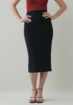 Next Damen MIDI - Bleistiftrock - Black