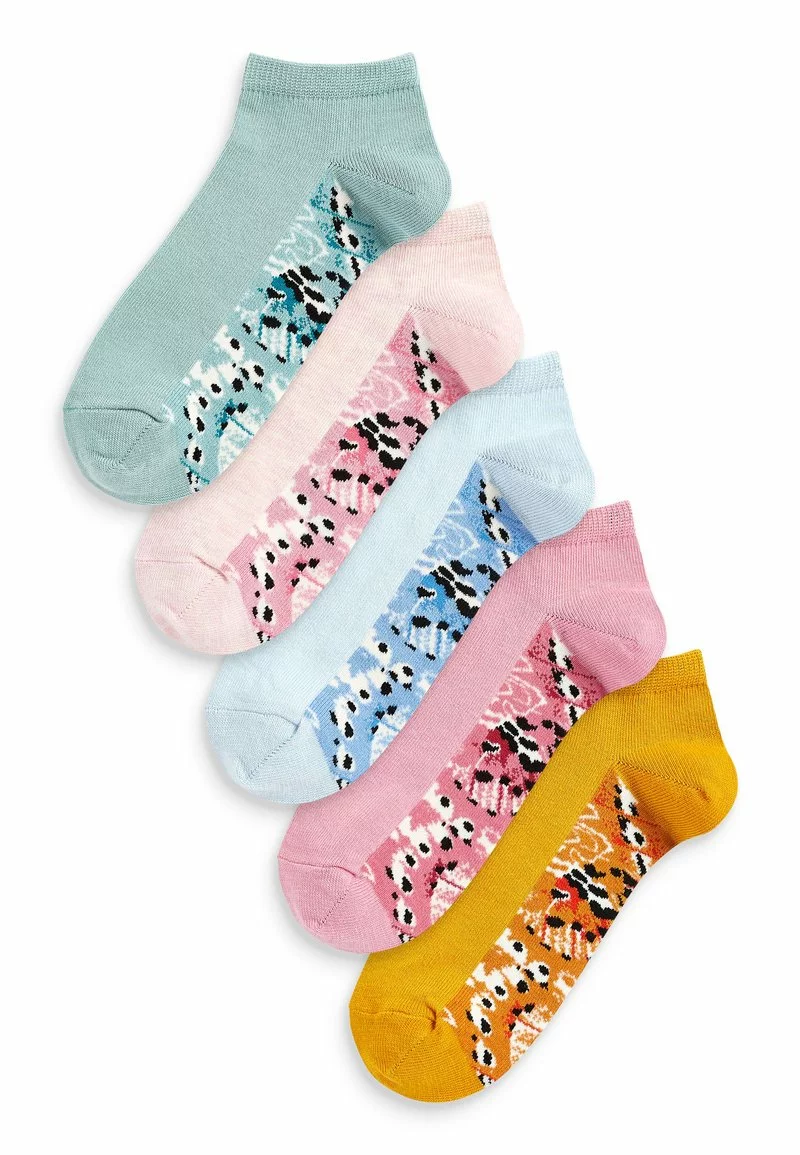 Next Damen BUTTERFLY WING PRINT TRAINER 5 PACK - Socken - Multi 1 Next Damen BUTTERFLY WING PRINT TRAINER 5 PACK - Socken - Multi