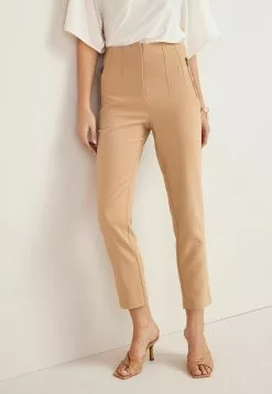Next Damen Stoffhose - Camel