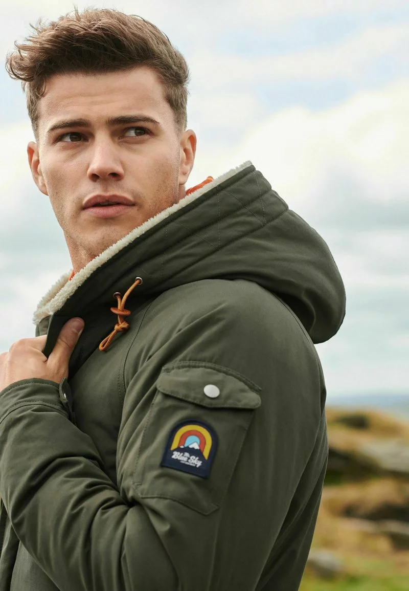 Next Herren Winterjacke - Khaki 3 Next Herren Winterjacke - Khaki – Bild 3