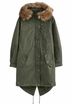 Next Damen Wintermantel - Khaki