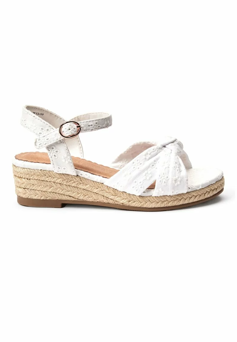 Next Riemensandalette - White Broderie Knot | Kinder 1 Next Riemensandalette - White Broderie Knot | Kinder